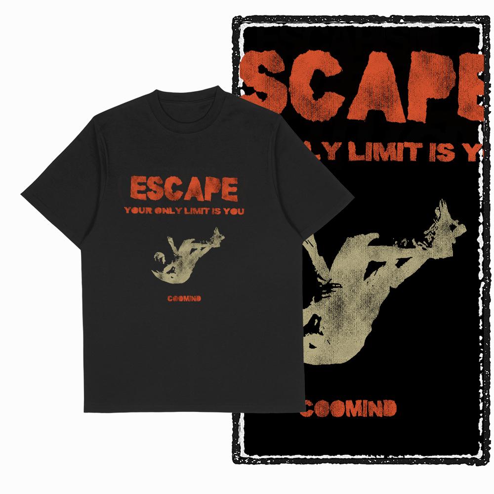 Coolmind ZF008 100% Cotton Big Size Exclusive Graphic Men T Shirt Cool High Quality Men Tshirt Loose Unisex Tee Shirts Tops