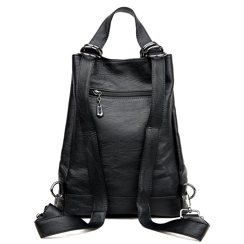 Women's Backpack Leather Bag Women's Travel Bag High Quality Women's Backpack Fashion Women's Schoolbag Leather Bag
