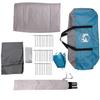 Tunnel Family Tent for 16 Persons Blue Waterproof