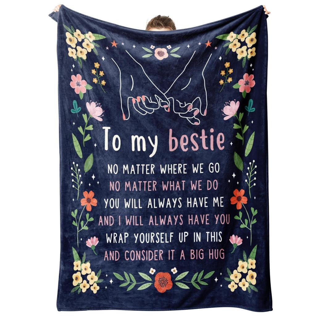 Friend Blanket Flannel Digital Print Blanket Lunch Break Blanket Birthday Christmas Gift