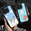 Cute Cartoon Bubu Dudu For iPhone 17 16 15 14 13 12 11 Pro Max Plus Phone Case Covers