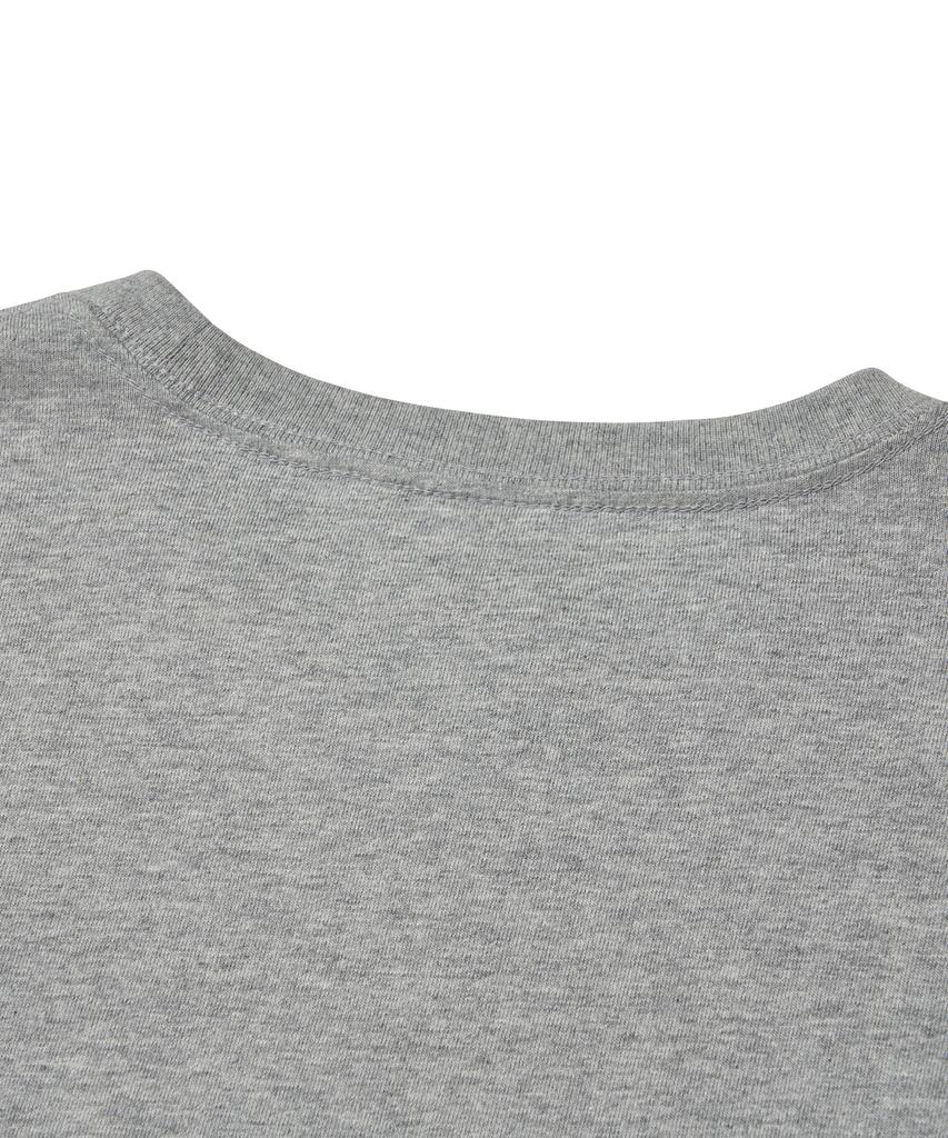 URBANDTYPE Sky Dog Long Sleeve T-Shirt_Melange Gray