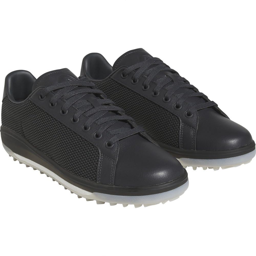 Adidas Golf Go To Spikeless 1 Golf Shoes, Men's, Carbon/Carbon/Grey Two, Size 25.5cm
