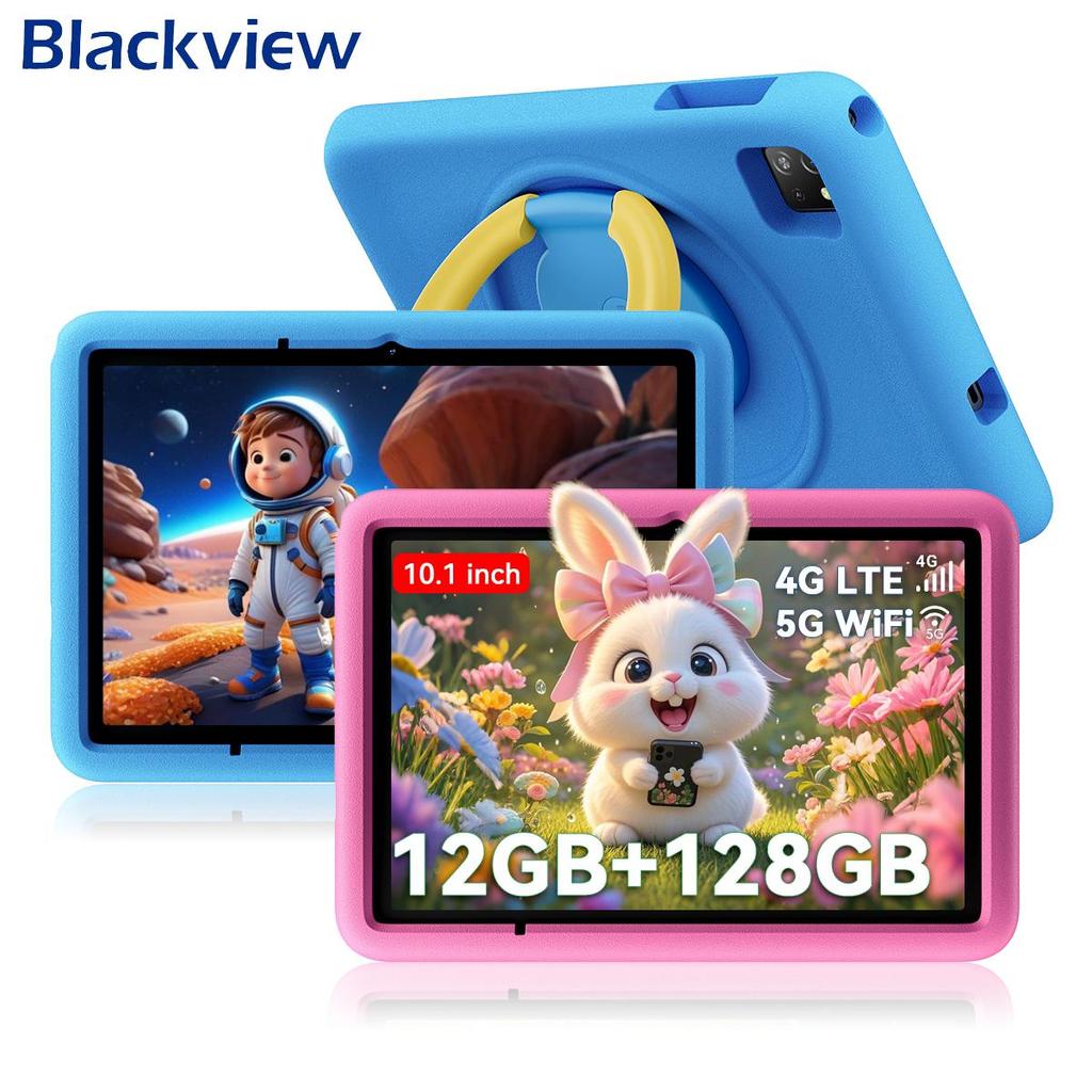 Blackview Tab 60 Pro Kids 10,1 Zoll RAM 4GB ROM 128GB Android 15 WiFi 6 Widevine L1 4G Tablet
