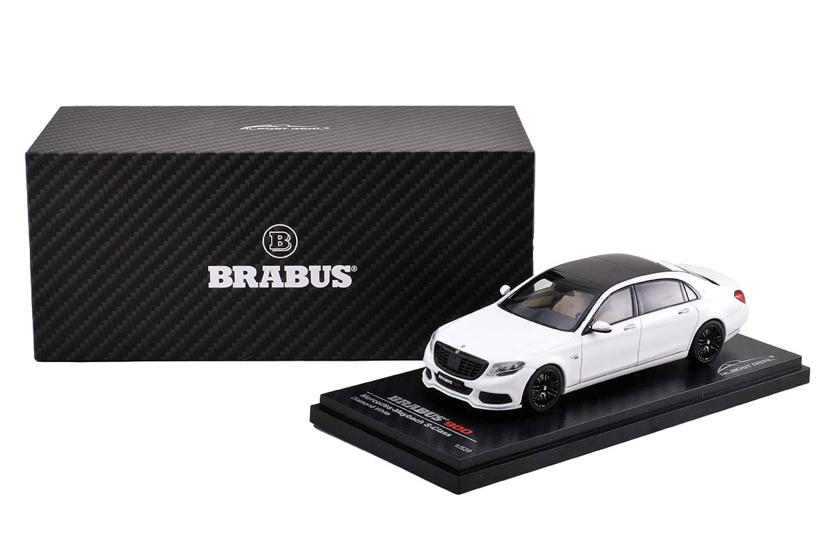 

Brabus 900 Diamond White scale finished model car 460101 [Almost Real] Mercedes-Maybach S-Class - 1/43 білий