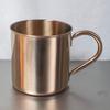 Becher aus Edelstahl 304, Moskauer Bier-, Kaffee-, Kaltgetränkebecher, Cocktailglas zum Biertrinken