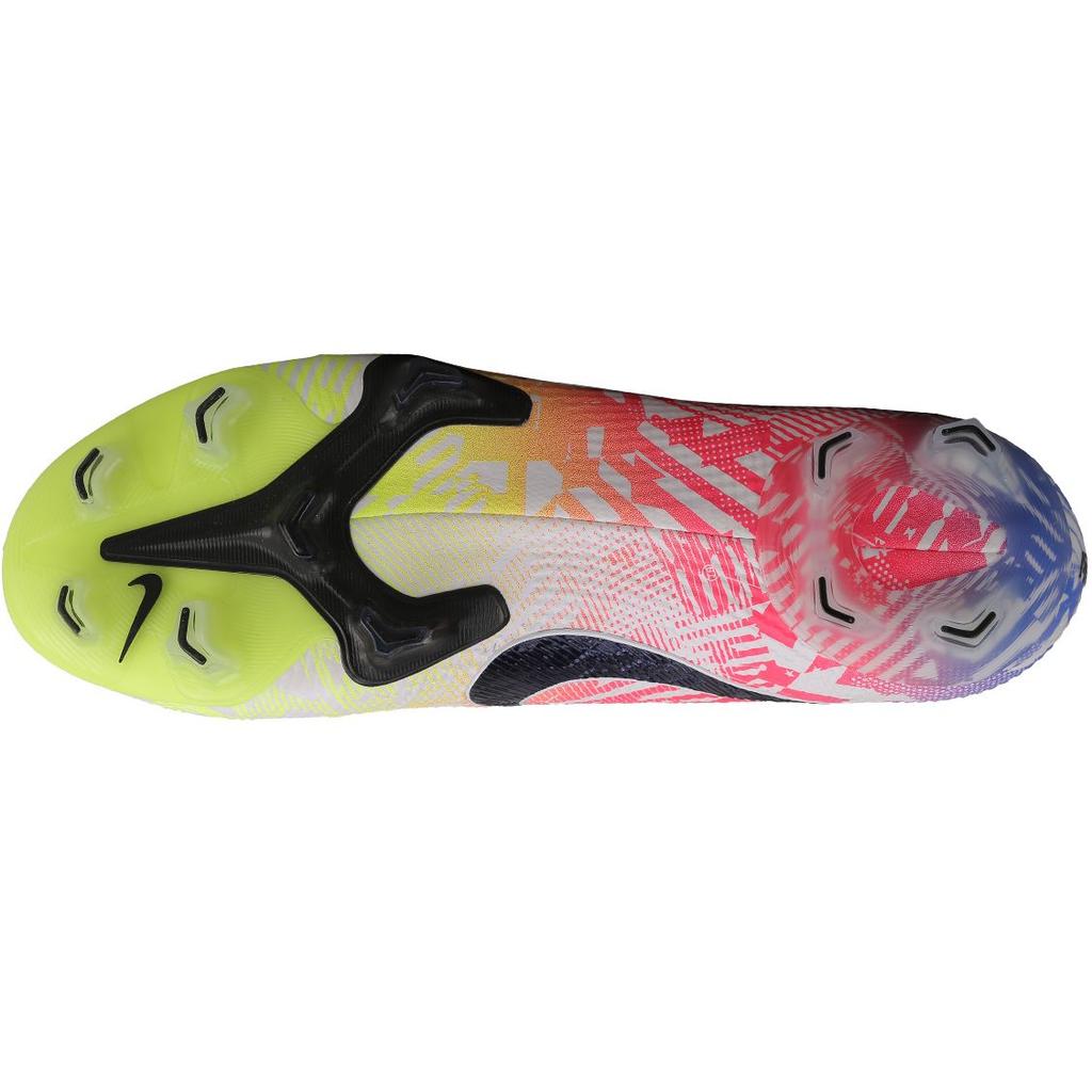 Nike Mercurial Vapor 13 FG Firm Ground Slip Resistant Abrasion Resistant Soccer Shoes Men's White AT7898-104