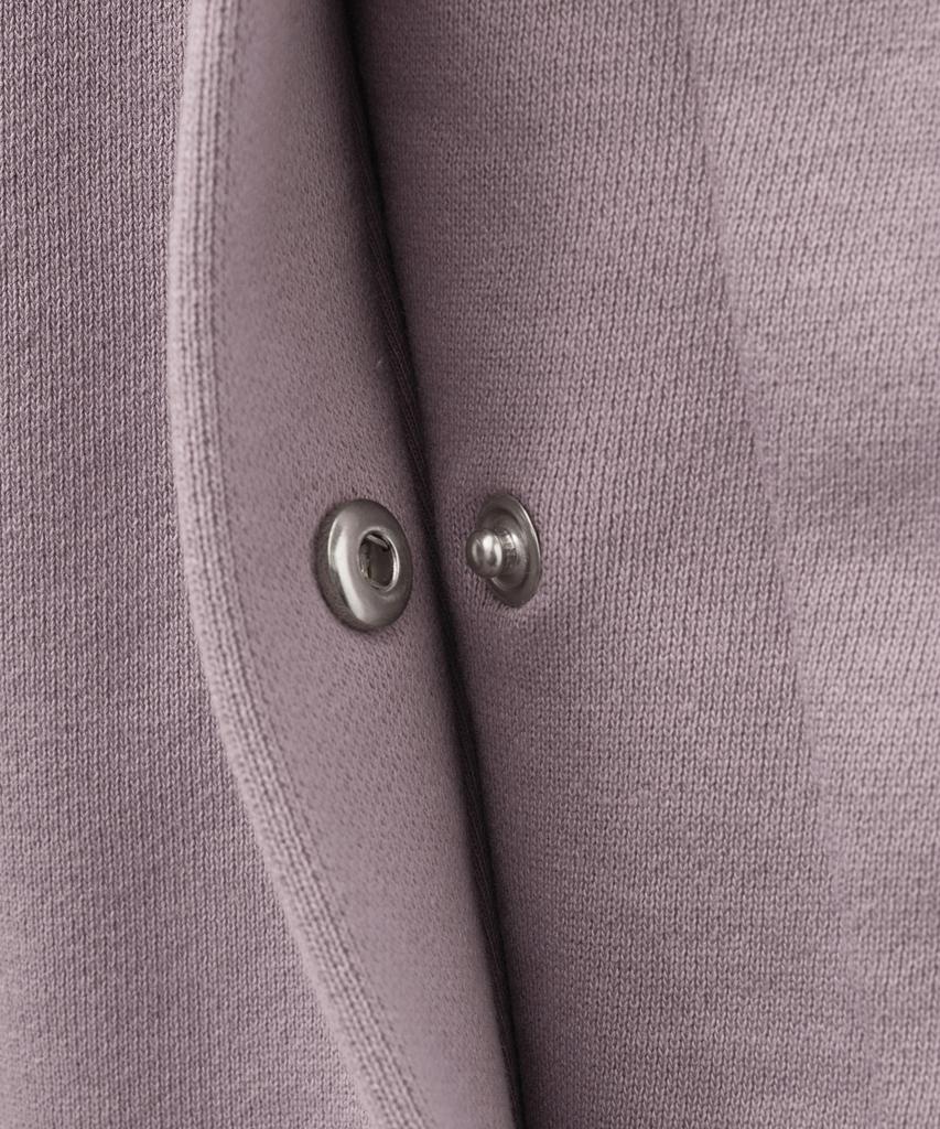 Satur Theo Cotton All Day Hoodie Zip-Up Purple (Type A)