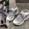 Ladies' Wedge Sandals, Women's Summer New Style, Fly Woven Breathable Series with Fish Mouth Cover, High Heels, Breathable and Comfortable