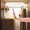 LED Motion Sensor Closet Light USB Rechargeable Stick-On Magnetic Cabinet Light for Wine Cabinet Sideboard Dimmable 3-Color