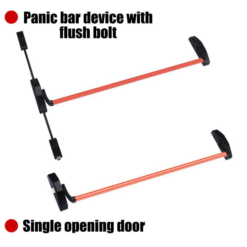 Fireproof Panic Bar Lock for Emergency Exits Single Door (Single-Point Lock)
