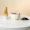 4/8pcs Matcha Whisk Set For Tea Lover Ceramic Matcha Kit Set Petal Bowl Whisk Scoop Sifter For Home Camping Art Of Tea Present