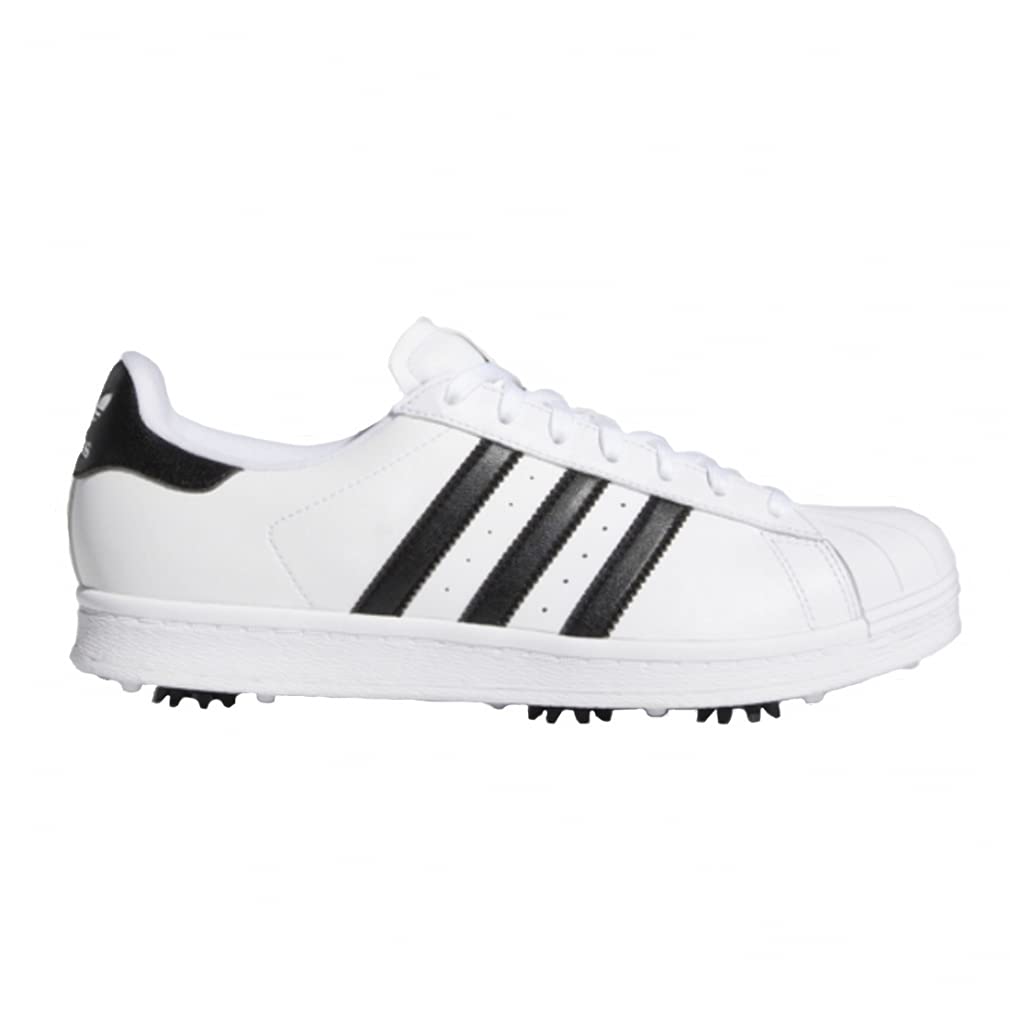 

Golf Shoes Shoelace Spike Shoes Originals SS 80S Golf Golf Shoes LLA65 White x Black [Adidas] 25.0 белый