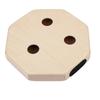 GECKO Travel Octagonal Cajon: Portable Dual Sound Hand Drum