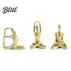 Contemporary Interior Accents 3Pcs Abstract Yoga Figure Sculpture Set Hollow Dancer with Glossy
