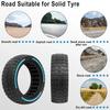 8.5 Inch Solid Tubeless Tire For Speedway Leger Electric Scooter Explosion-Proof Off-road Tyre for Dualtron Mini 8.5x 2.5 Rubber Tyres