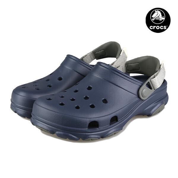 Crocs Класичні крокси для будь-якої місцевості Чоловічі Жіночі Сандалі-капці Темно-сині 206340 4fk