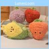Vegetable Fruit Plush Toys Cute Character Design Children Festival Gift Dolls