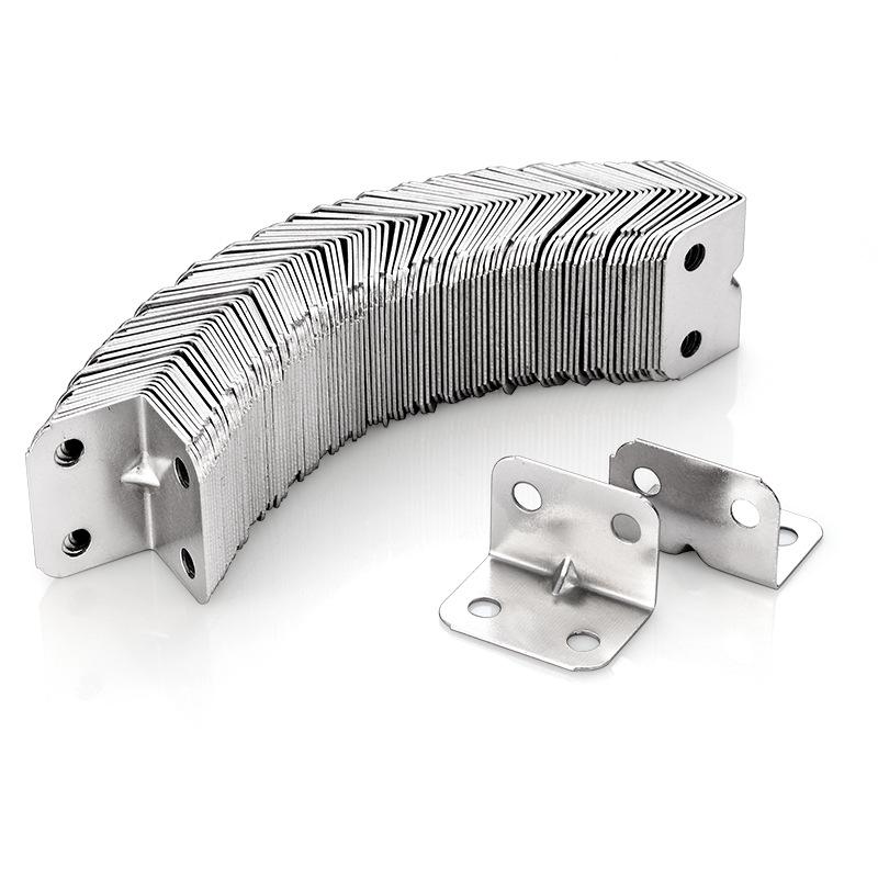 Kostenloser Versand 90° L-förmige Winkel für Holzregale, Tische, Stühle, Schränke, Kleiderschränke und Eisenstützen