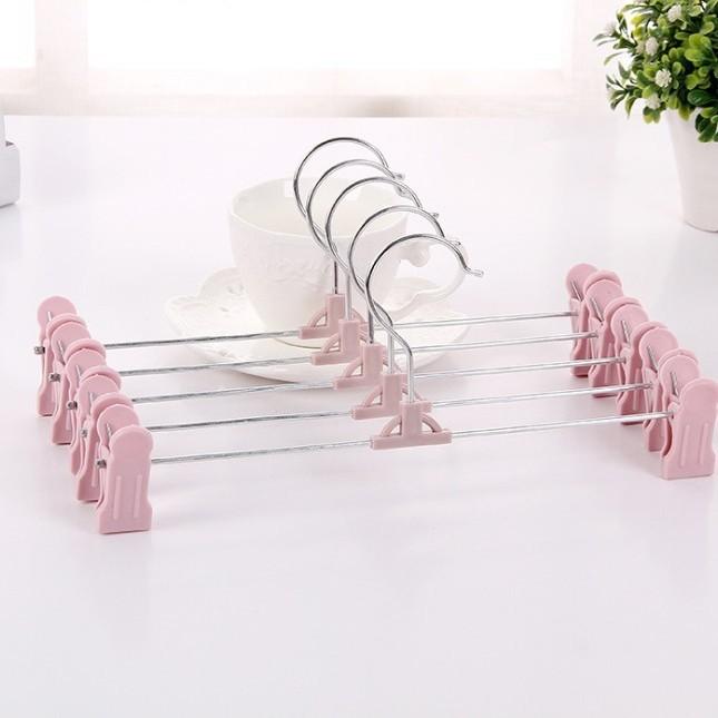 Non-Slip Plastic Pants Clip Non-Marking Pants Rack Pants Clip Skirt Clip Underwear Hanging Home Clothing Store Hanger
