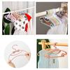 30Pcs Plastic Material Kids Clothing Hangers Portable Closet Organizer  Nursery Decor