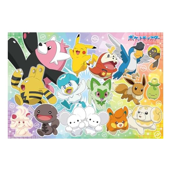 [Made in Japan] Beverly 100-Piece Jigsaw Puzzle Pokémon: Setting Off Together! (26×38cm) 100-049