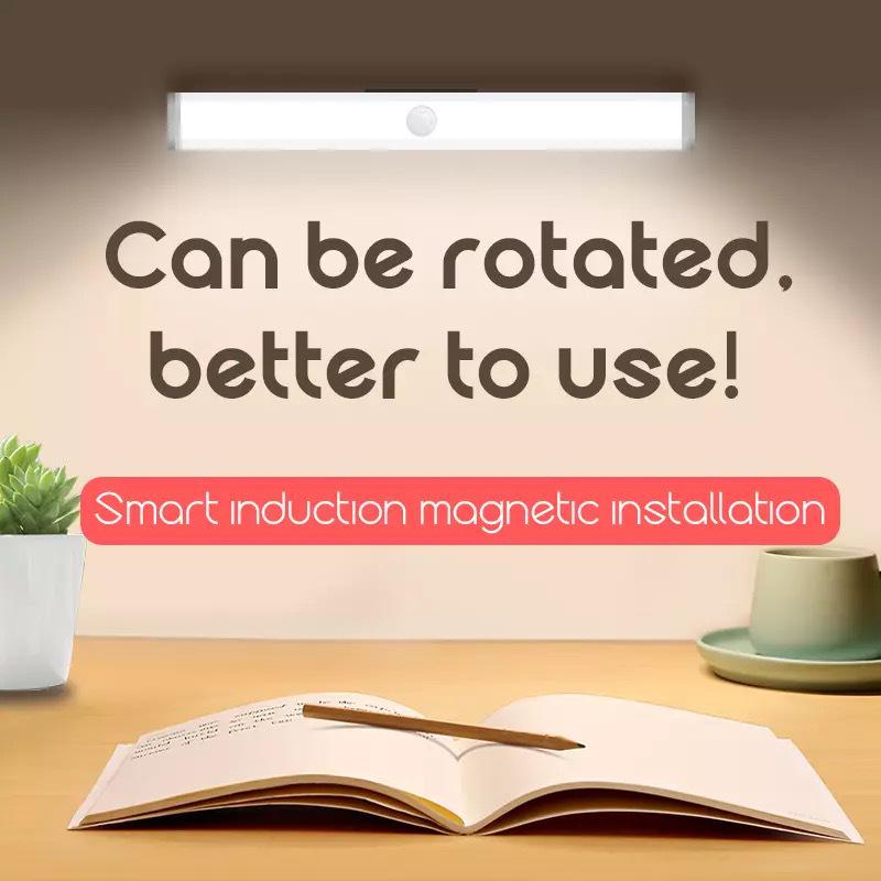 Spot USB Rechargeable Magnetic LED Wardrobe Light with Motion Sensor and Light Control