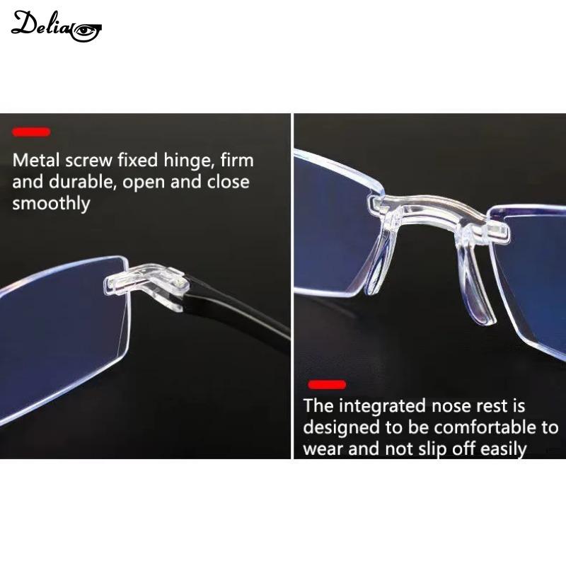 Elder Ultralight Óculos de Leitura para Homens Mulheres Retro HD Lente Bloqueio de Luz Azul Óculos Clássico Quadrado Óculos de Visão Longa