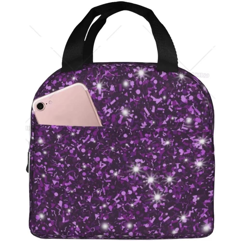 

Красочные звезды портативный алюминиевый фольгированный утолщенный изоляционный ланч-бокс многоразовый большой емкости ланч-бокс для мальчиков/девочек/мужчин/женщин 22x20x13CM оранжевый