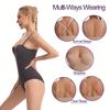 Plus Size Strapless Underwire Body Shaper: Seamless Waist & Abdomen Slimming Underwear for Special Occasion Dresses