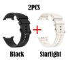 2PC Original Silicone Strap for Samsung Galaxy Watch 9 Watch Band Waterproof Replacement Band for Samsung Galaxy Watch 9/8 Strap