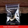 Sacchetto Sigillante Autoadesivo in PVC Spesso Altamente Trasparente Sacchetto per Imballaggio e Conservazione Usato per Gioielli Spille Anelli Braccialetti Ferramenta Pezzi Fatti a Mano Tasche