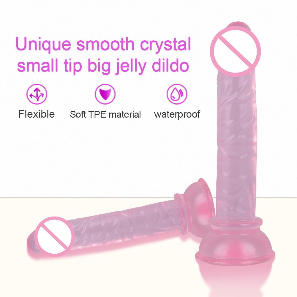 E-Commerce Mini Penis Butt Plug Large and Medium Size Small Size Masturbation Stick Female Training Real Penis Sex Adult Supplies