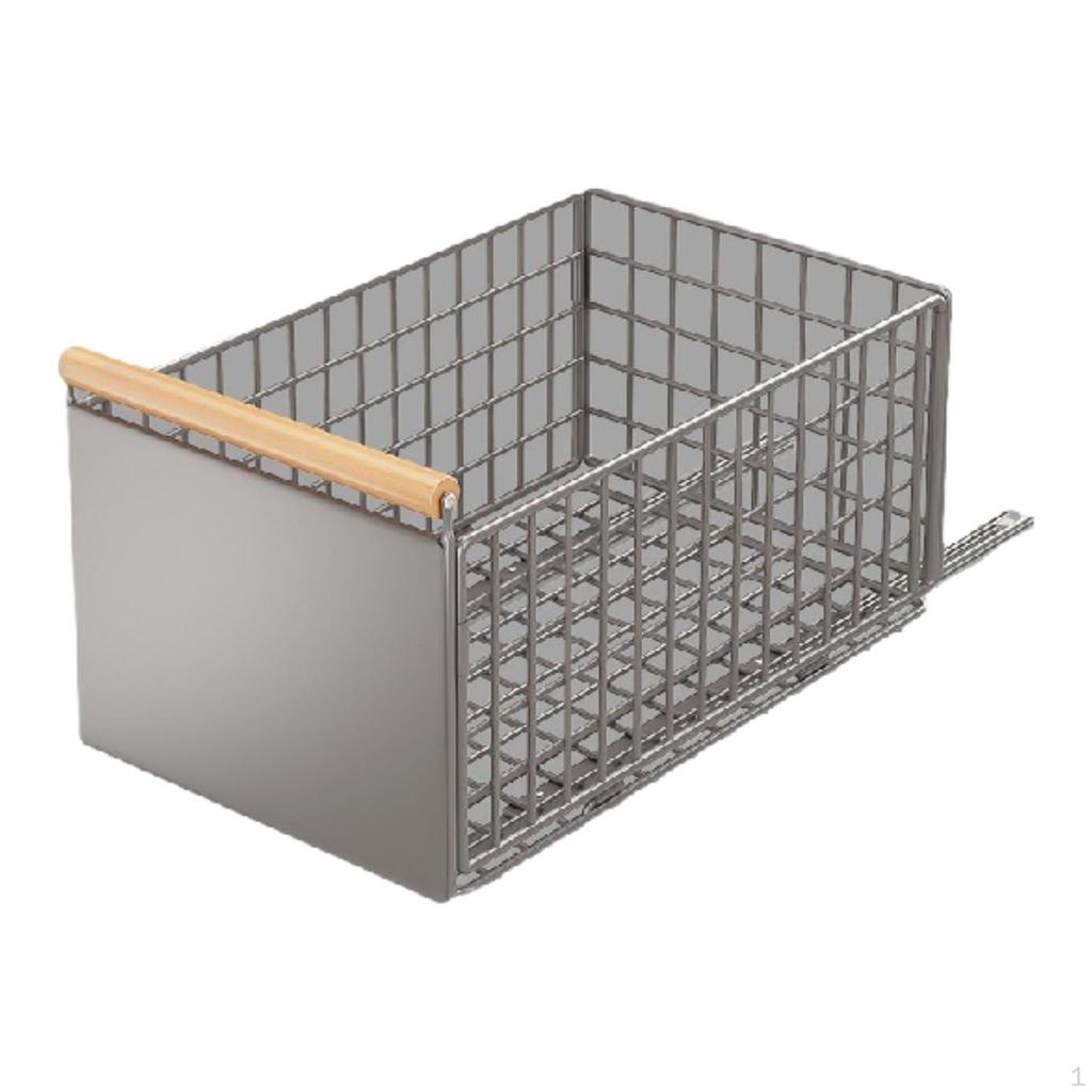 Pull Out Cabinet Organizer Slide Drawer Modern Foldable Storage Sliding Basket Under