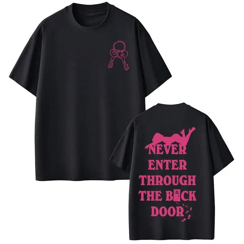 

Loose Casual Cotton Aesthetic Trendy Tshirts Singer Sabrina Carpenter Tour 2026 Graphic TShirt Unisex Women Fashion Tshirts Y2K S