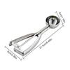 Stainless Steel Ice Cream Scoop Ice Cream Scoop With Trigger Suitable For Ice Cream Cookies Cake Dough Melon Kitchen Supplies