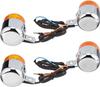 Bike Parts Center 308611308611 Honda Monkey/Gorilla Z50J/AB27 Turn Signal Front and Rear Set of 4