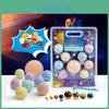 Planet Exploration Plaster Archaeology Toy For Kids With Solar System Puzzle Set