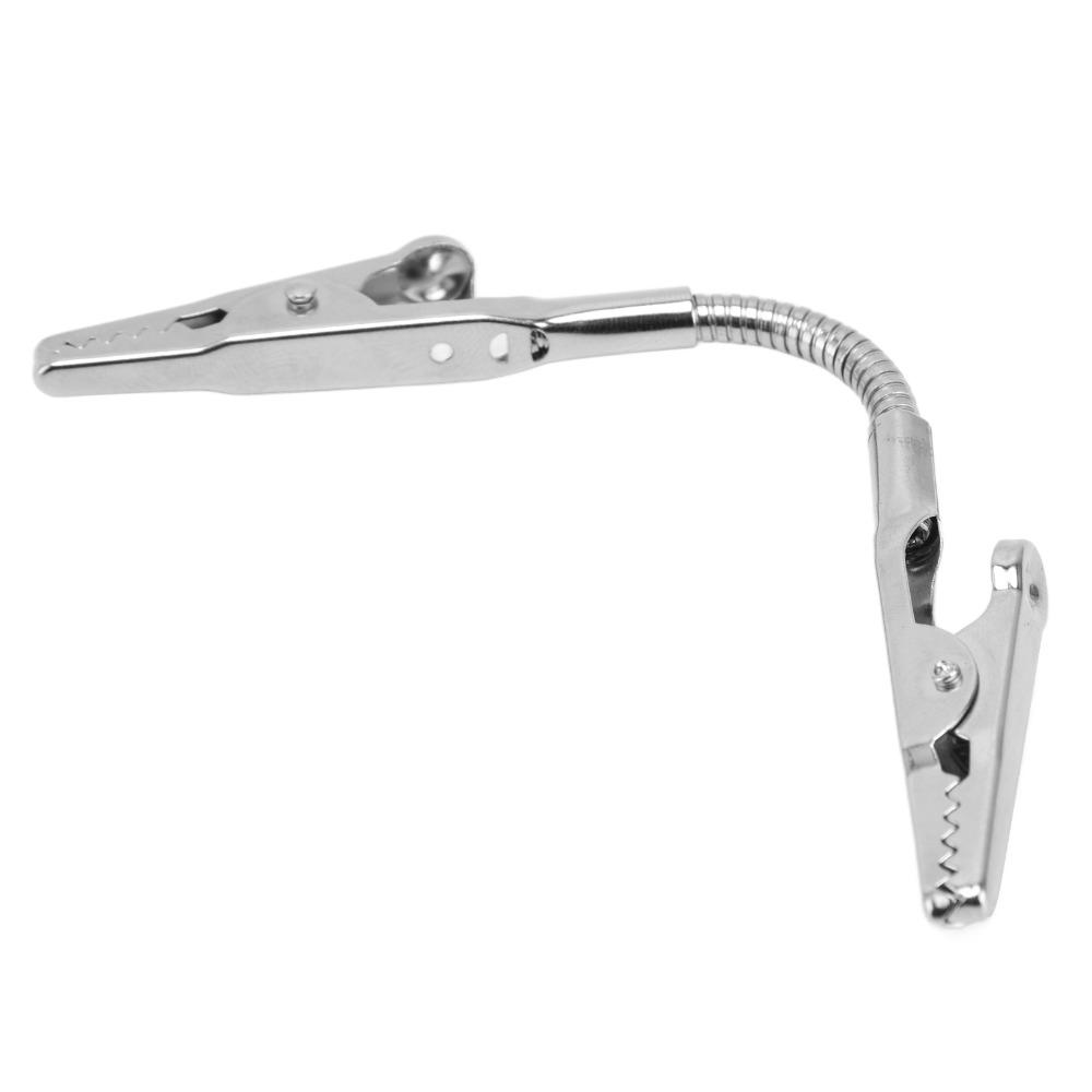 5Pcs Bendable Structure Double Head Alligator Clip Memo Note Clip Price Tag Showing