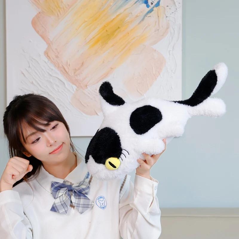 3Sizes Shark Plush Toy Soft Stuffed Animal Pillow Cute Black White Shark Doll For Birthday Gifts Doll Gift For Children