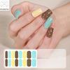 Strong Adhesive Nail Strips Polish Film Decals Stick On Art Decals Without LED Lamps Curing Stylish and Long Lasting