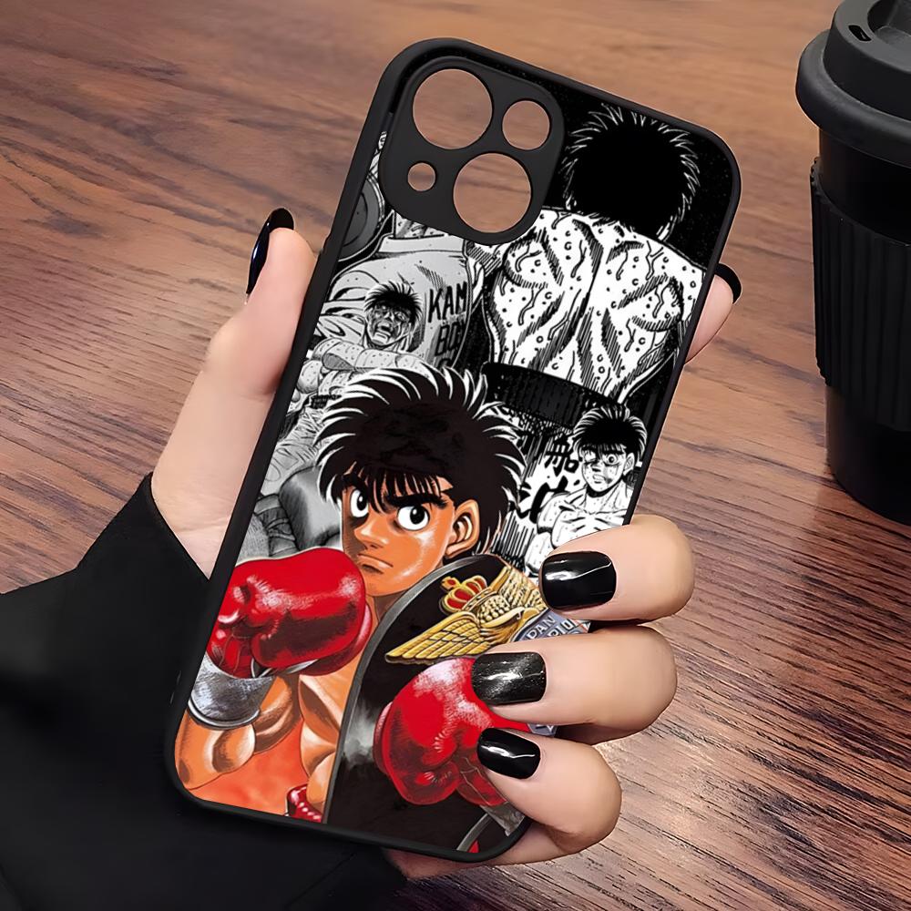 

Boxing Hajime No Ippo Anime Art Phone Case Matte Transparent For Iphone 16 15 Max 14 13 Mini 12 Pro 7 8 11 Cover iPhone 13 Mini