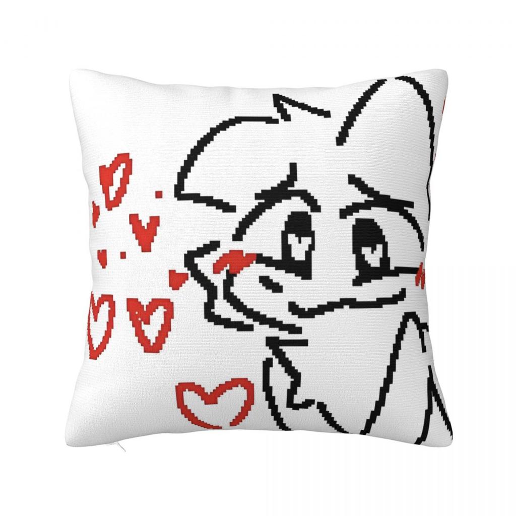 Kissenbezug Boykisser Lustiges Katzenmuster Kissenbezug Retro Trendiger Kissenbezug für Stuhl Sofa Heimdekoration Kissenbezüge