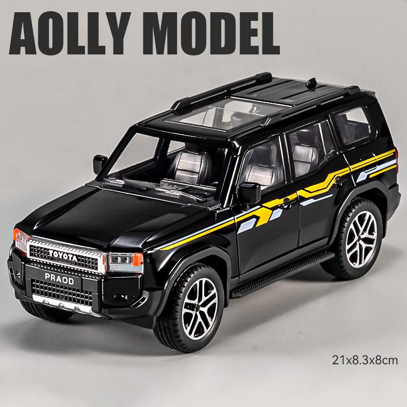 1:24 Toyota Land Cruiser LC80 FJ LC250 Tacoma Tundra Off Road SUV Alloy Metal Diecast Model Car Home Trendy Ornaments Collection