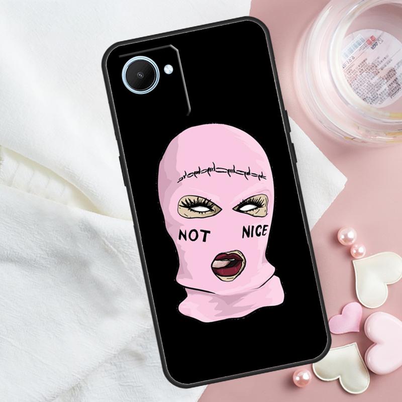 Cool Bad Girl For Realme 13 12 10 11 14 Pro Plus GT 6T 6 5 GT7 Pro C55 C51 C21Y C25S C75 C61 C53 C67 Case