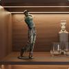 Resin Golf Decor Statue Gift Idea Player Figurine Easy To Clean Golfer for Golfers,