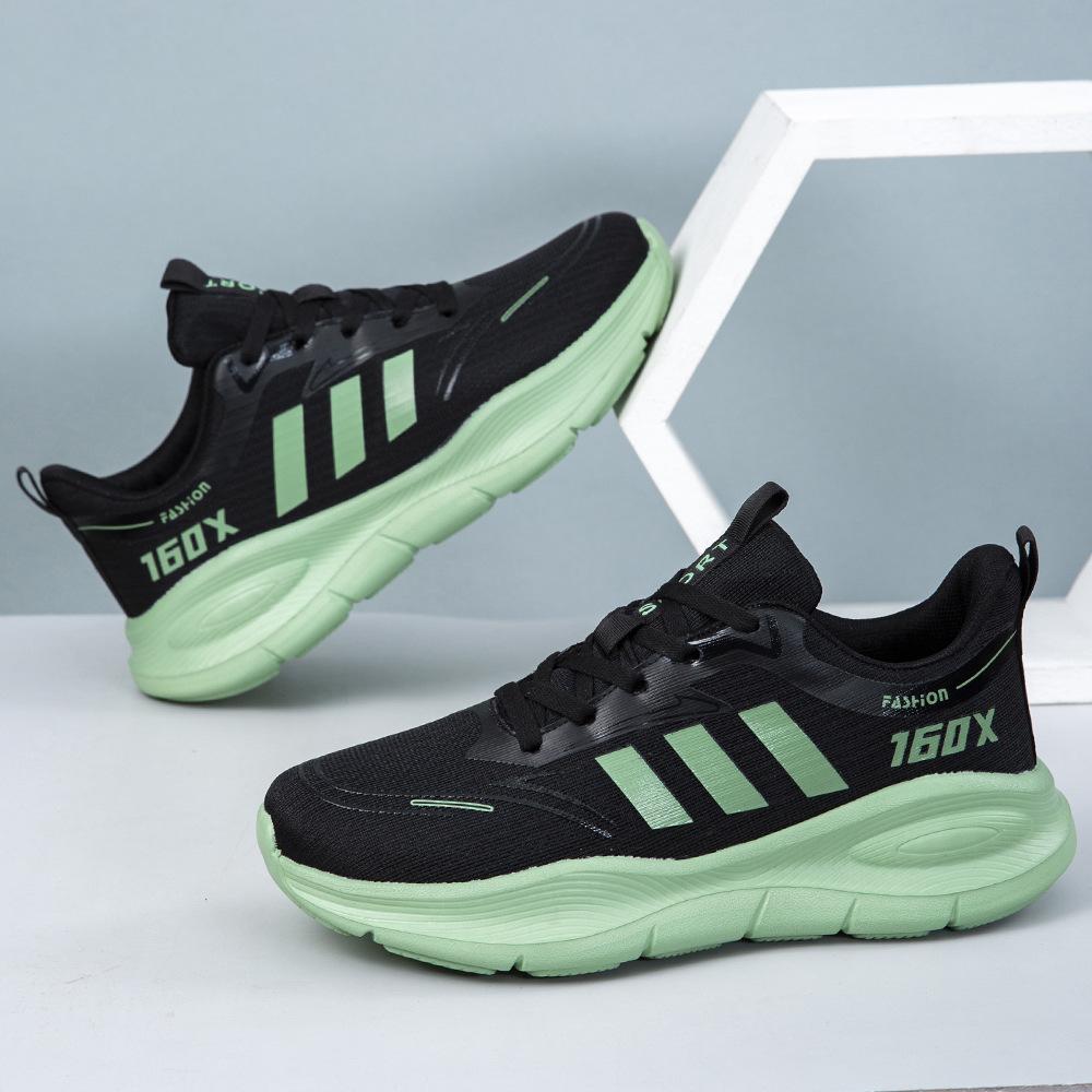 Men's shoes fly-woven couple shoes new men's and women's same leisure sports foreign trade versatile net shoes thin coconut shoes