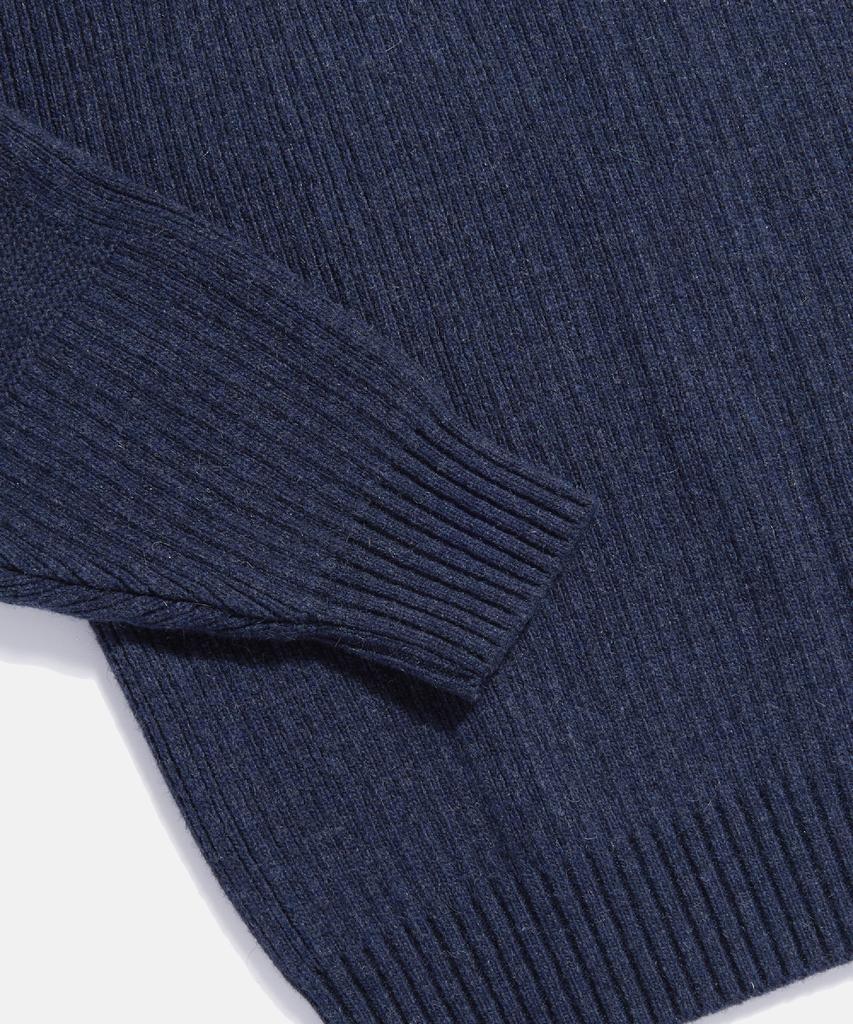 ESPIONAGE Commando Knit Sweater Dusty Navy