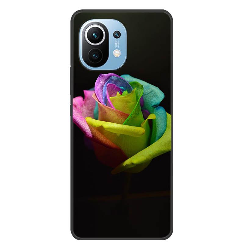 For Xiaomi 11 Lite 5G NE Case Protective Silicone TPU Phone Cases for Xiaomi Mi 11 Lite 5G Shockproof Covers 11Lite Soft Fundas