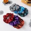 Bat Pumpkin Hair Clip Gothic Halloween Scrunchie Fashion Spider Web Hair Bow  Wedding